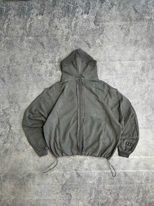 Худі Thug Club zip hoodie худи зипка y2k archive серая сіра зіпка grey