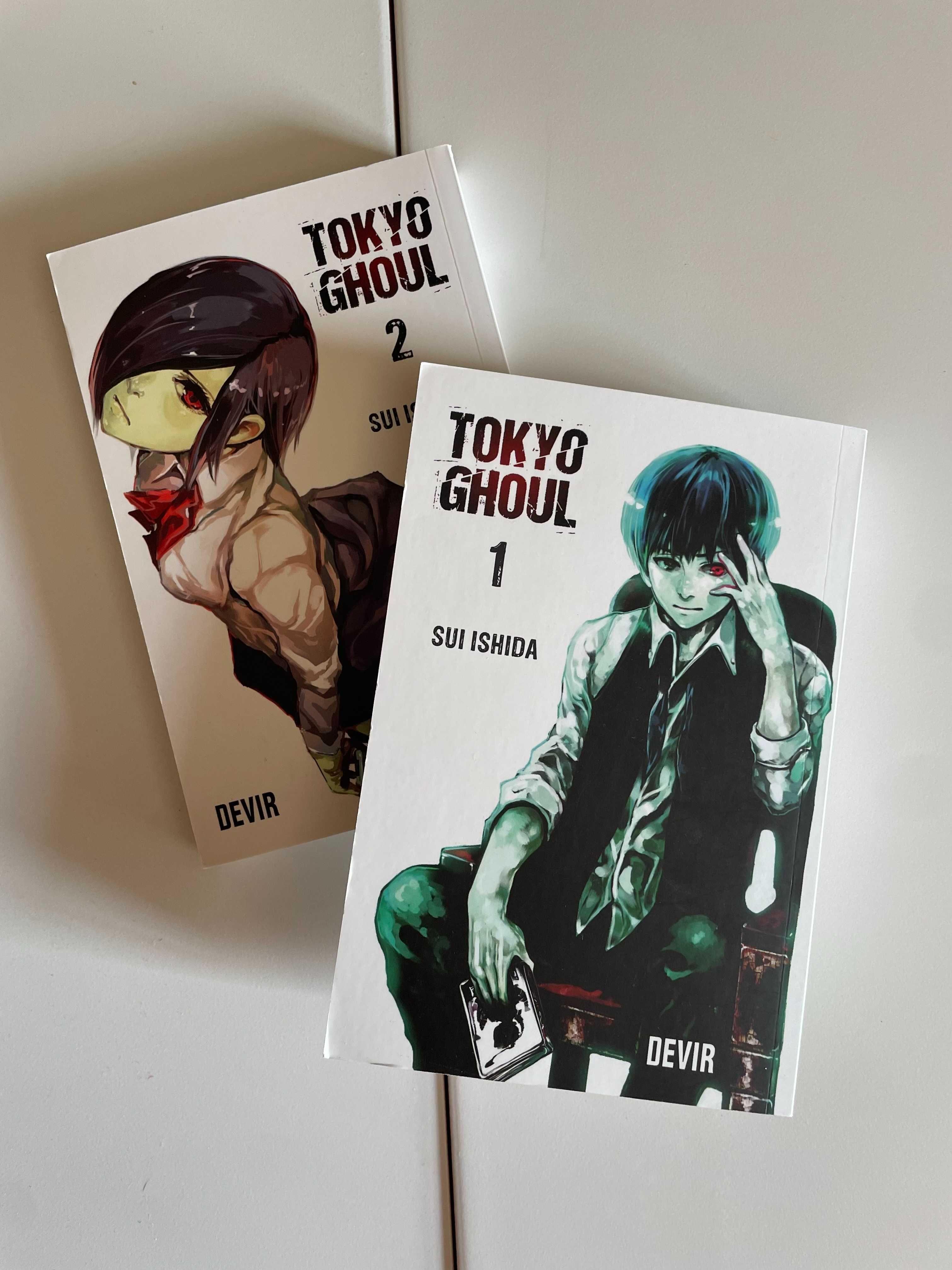 Tokyo Ghoul - Livro 1 e 2