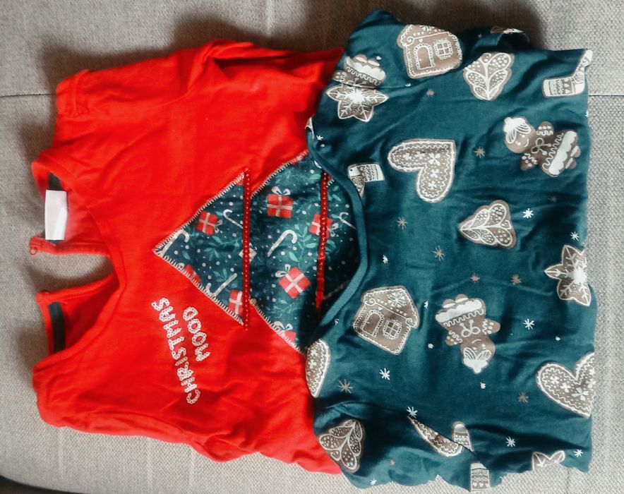 Bluzki świąteczne dla dziewczynki 92