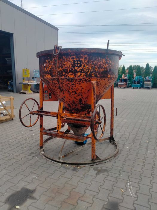 Pojemnik zbiornik Lej betonu Niemiecki Eichinger 1016H 1000L rękaw N40