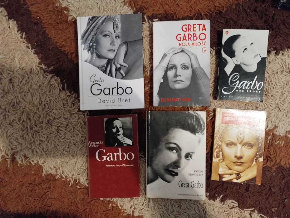 Greta Garbo - zestaw książek