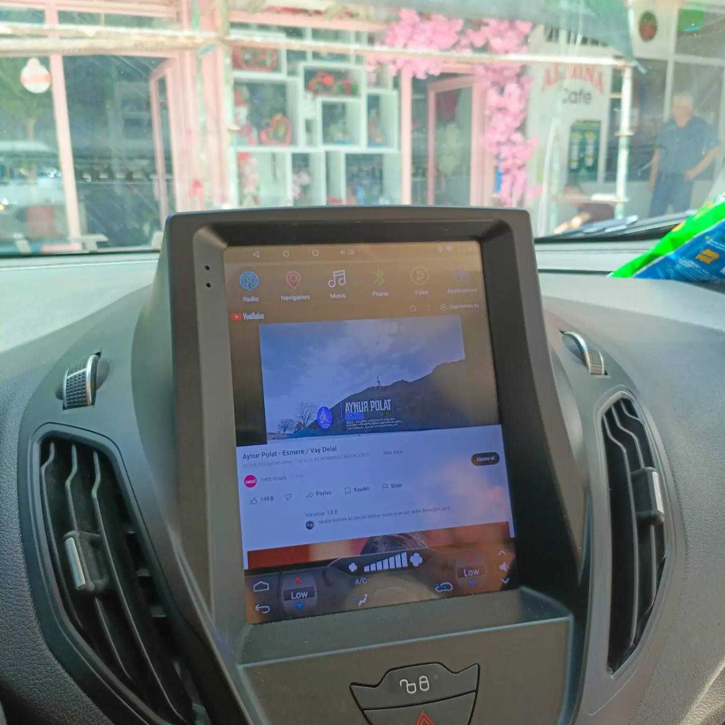(NOVO) Rádio 2DIN 9.7" Ford TRANSIT / TOURNEO Courier • Tesla Android