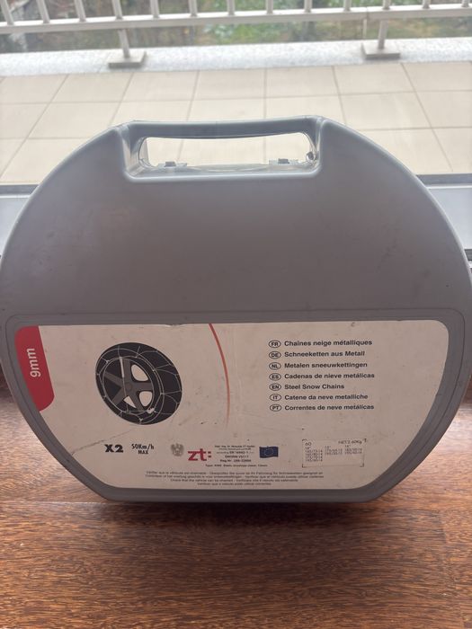 Correntes de Neve 9mm – Novas, Nunca Usadas