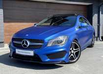 Mercedes-Benz CLA 200AMG Automat SalonPL Bezwyp Folia Niebieski mat 2kpl.opon