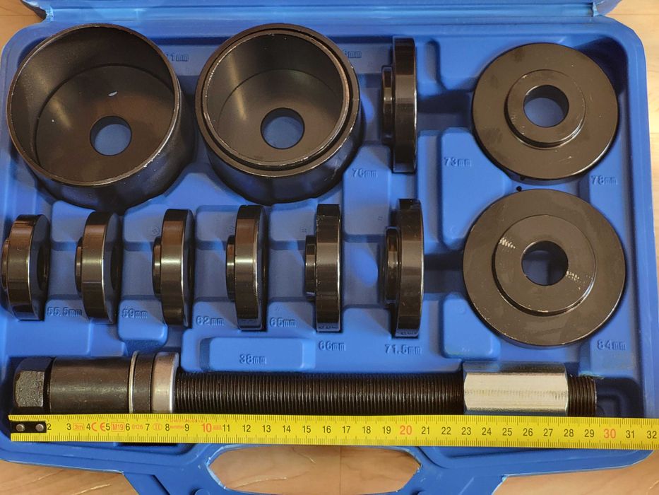 Набор для выприсовки втулок ,подшипников 18-66 мм 52 эл. Falcon F05355