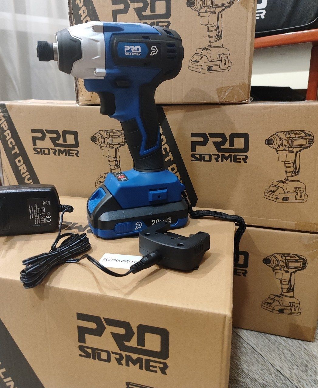 PROstormer 20v 30nm  Brushless impact driver Акумуляторний безщітковий