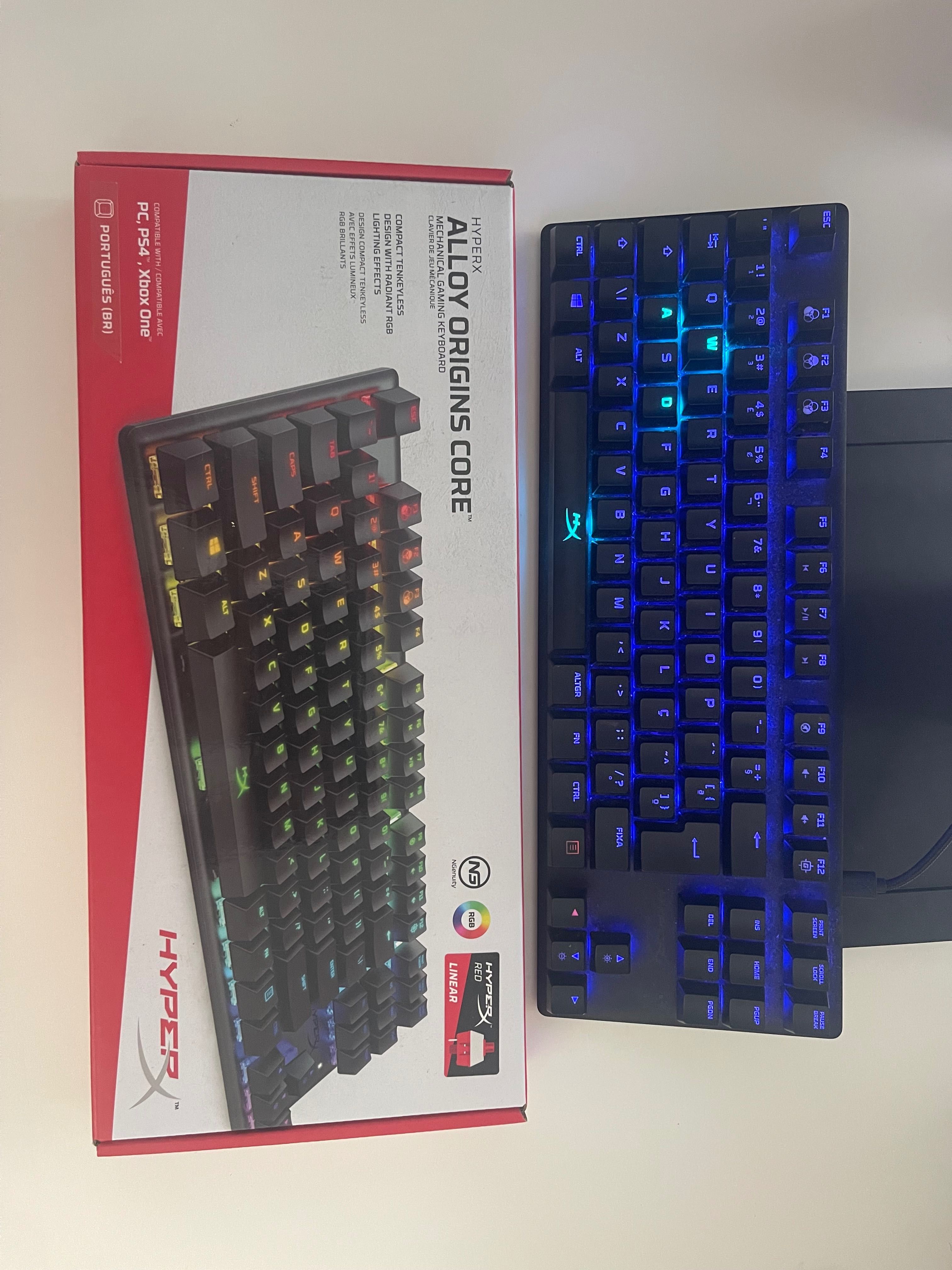 Pc Gamer Ryzen 5 c/teclado hyper X/Microfone Krom