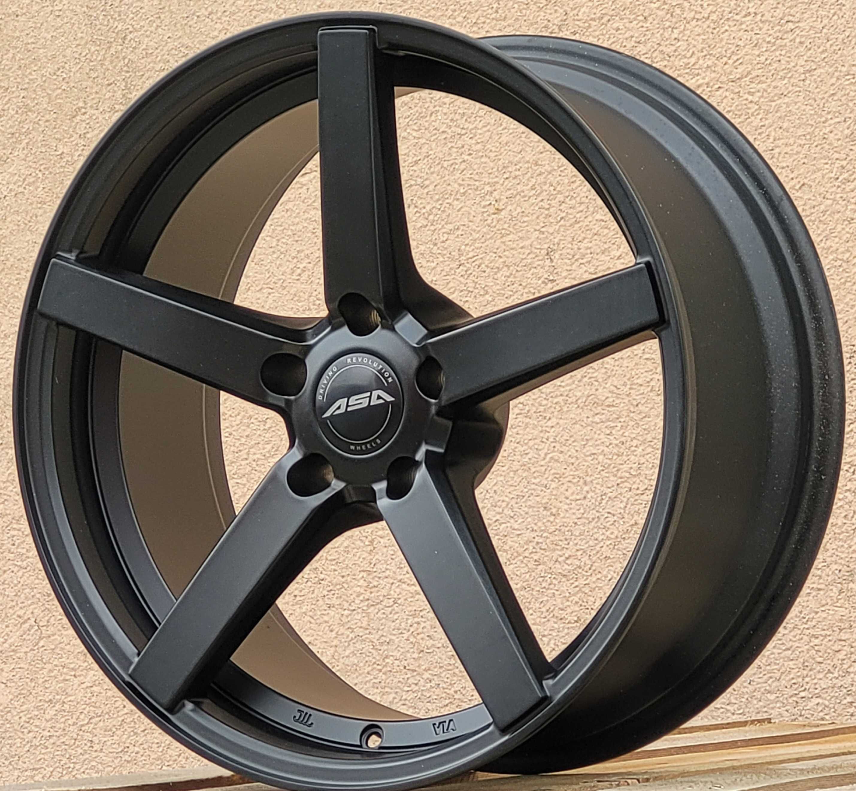 Nowe Felgi Asa 19x8,5 ET 15 Bmw E60 E61 E90 F30 F10 Czarne Mat