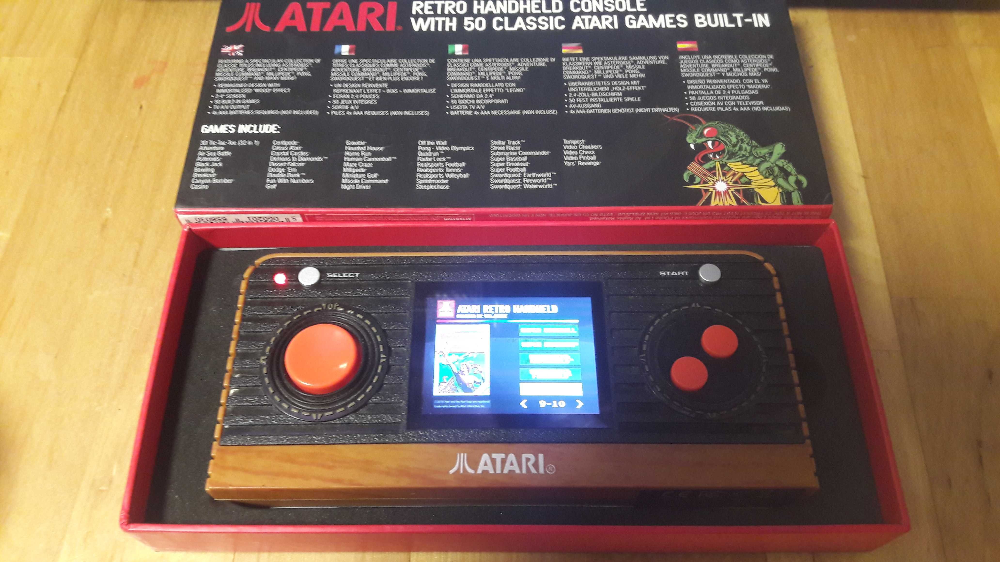 Atari Konsola Retro dla dziecka, 50 gier