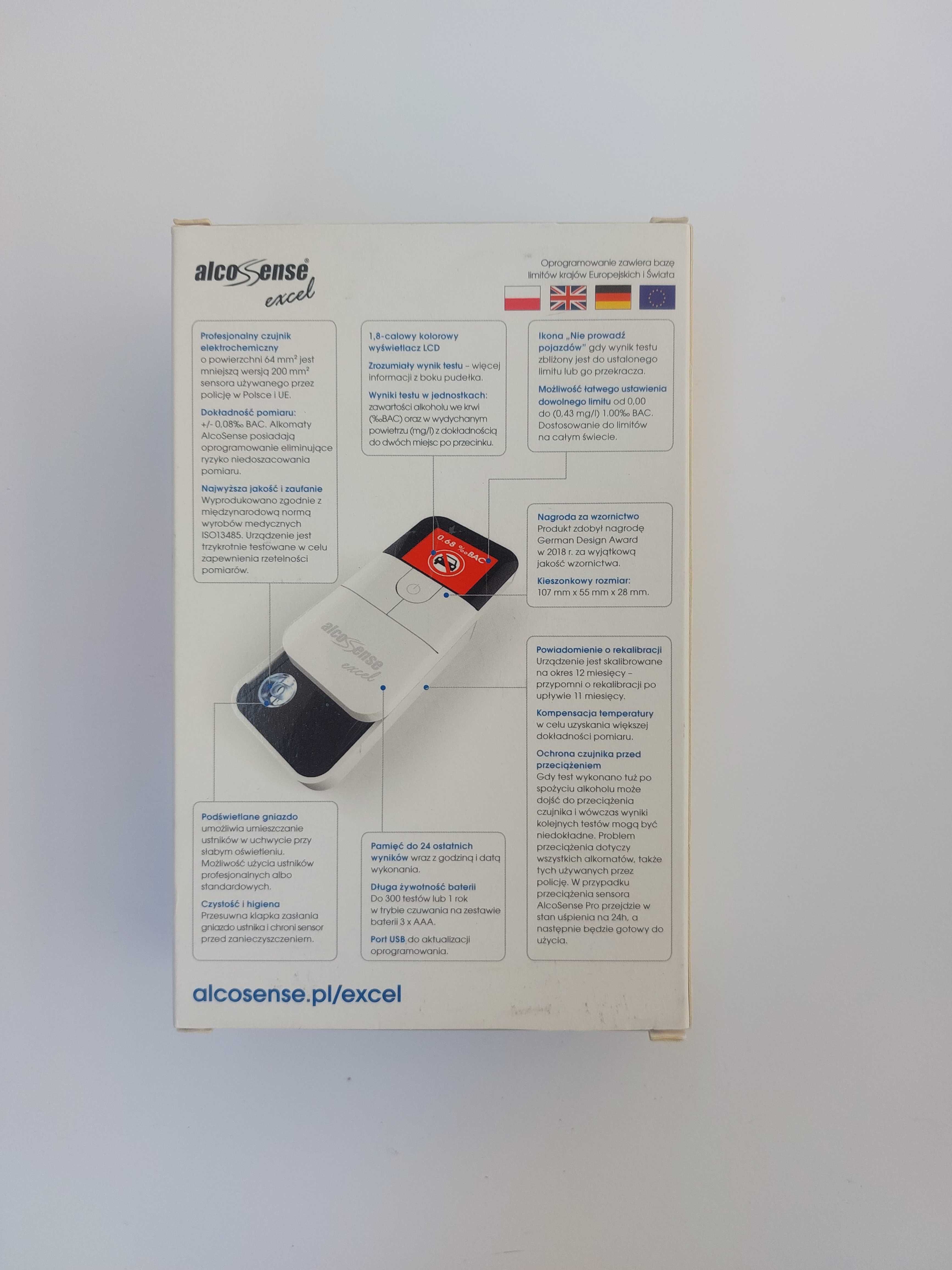 Alkomat AlcoSense Excel