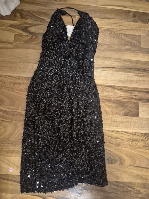 Nowa Sukienka cekiny la mode Uniwersalny