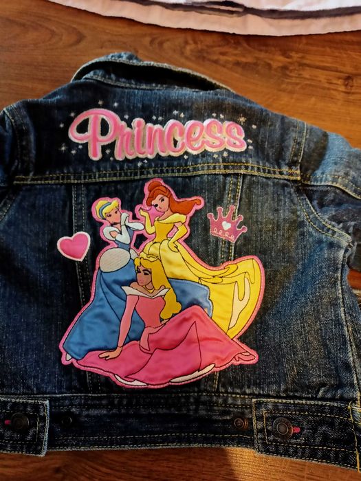 Kurteczka jeansowa dla dziewczynki roz 98/104