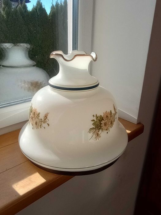 klosz do lampy naftowej, klosz, lampa naftowa, lampa podłogowa