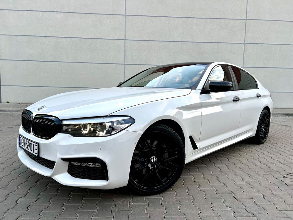 BMW Seria 5 Stan wzorowy, niski przebieg, m-pak, wysokie wyposażenie