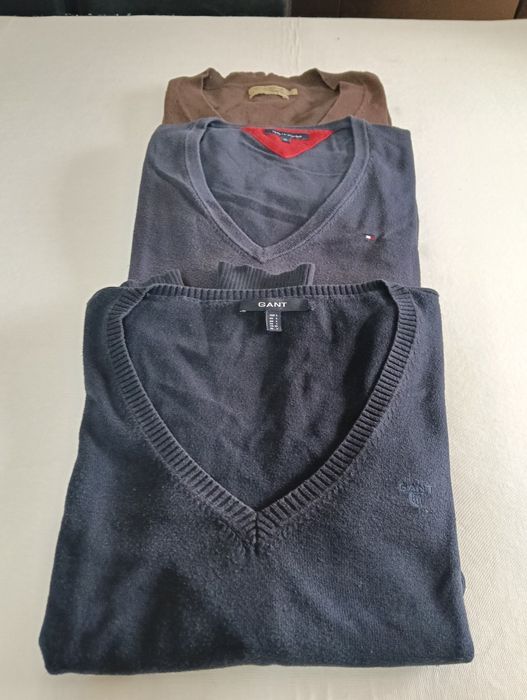 3 pullovers usados