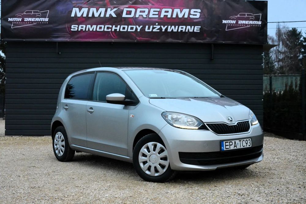 Skoda Citigo 1.0MPI 60KM Salon PL Serwisowana Czujniki Parkowania!