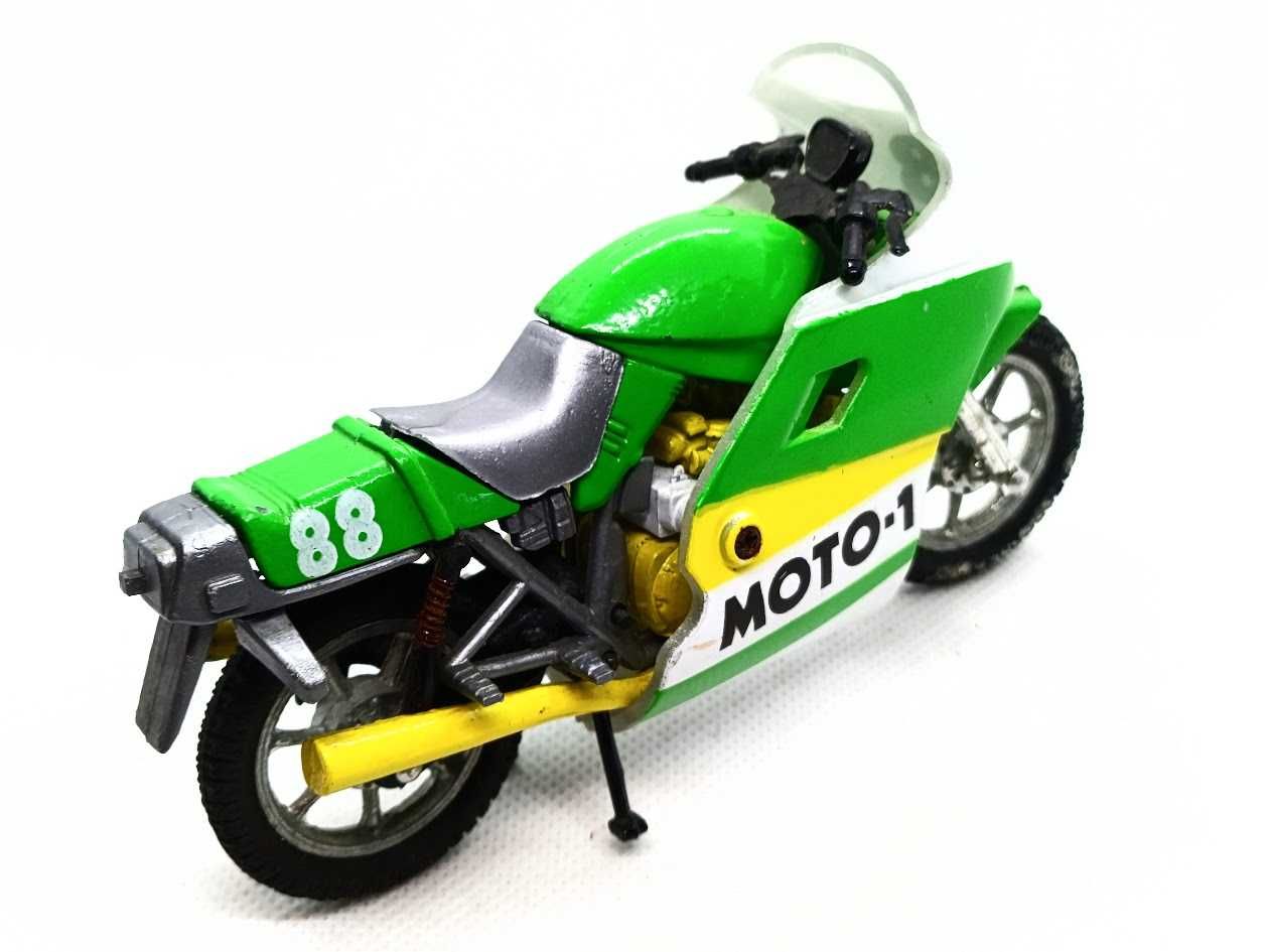 Brinquedo vintage moto Kawasaki Escala 1:18 plástico