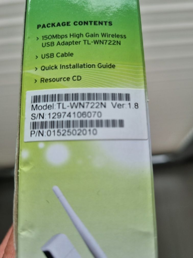 Karta sieciowa WIFI 150Mbps TP-Link TL-WN722N 4dBi