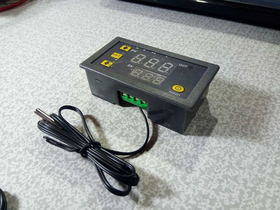 Терморегулятор 12в 1,5кВт термостат W3230 инкубатор холодильник