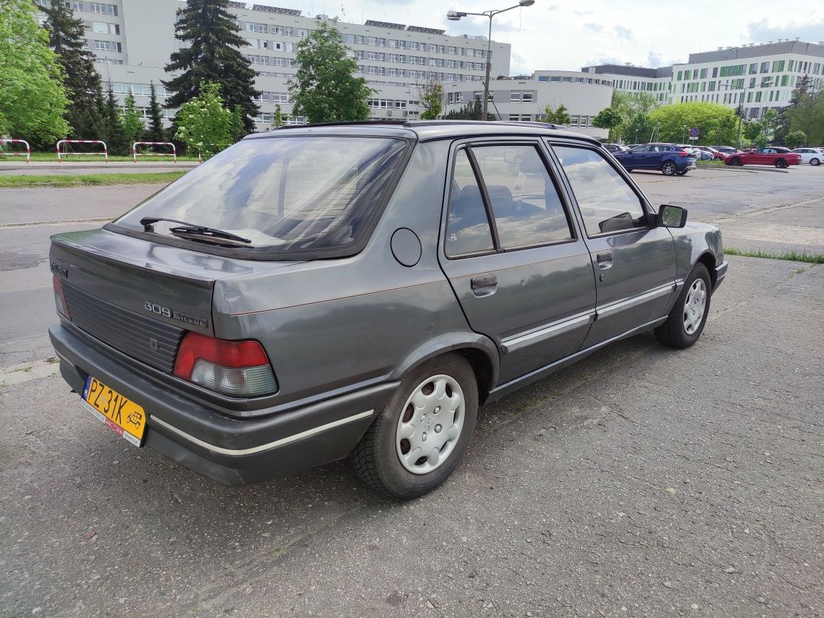 Peugeot 309 1.9 automat benzyna , NIE 205