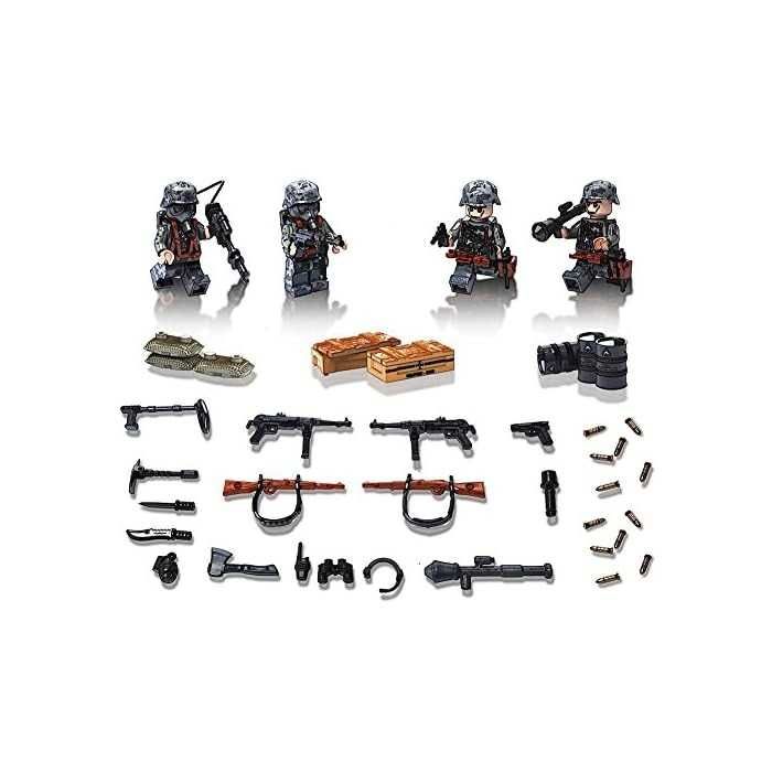 Солдатики лего Фігурки солдатів зі зброєю LEGO