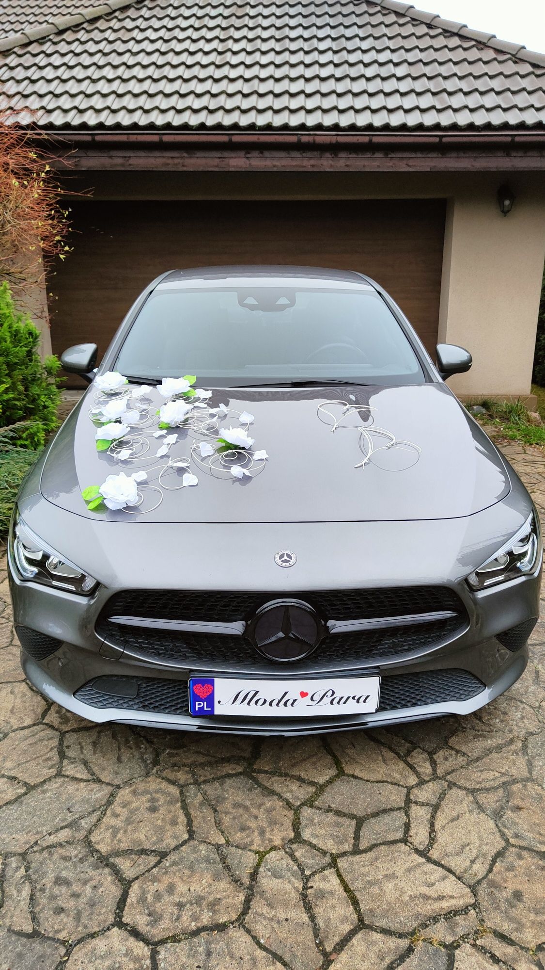 Auto do ślubu na wesele imprezę