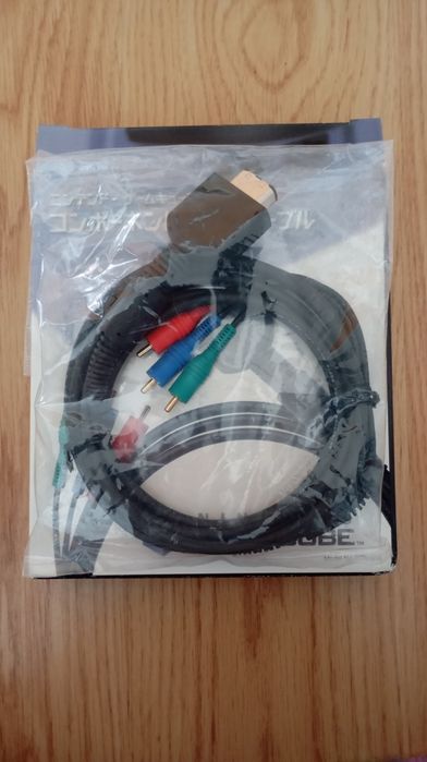 Cabo Componente Oficial Nintendo Gamecube