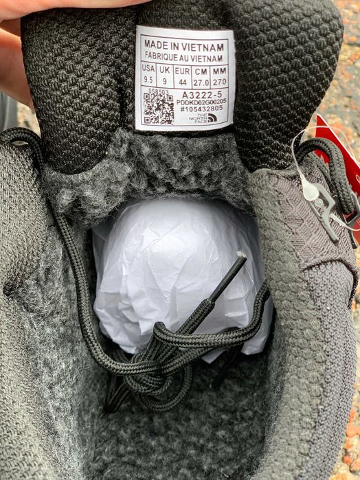 Черевики The North Face Glenclyffe Black (41-46) зимові хутро Кросівки
