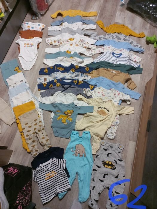 Zestaw ubranek dla chłopca rozmiar 62