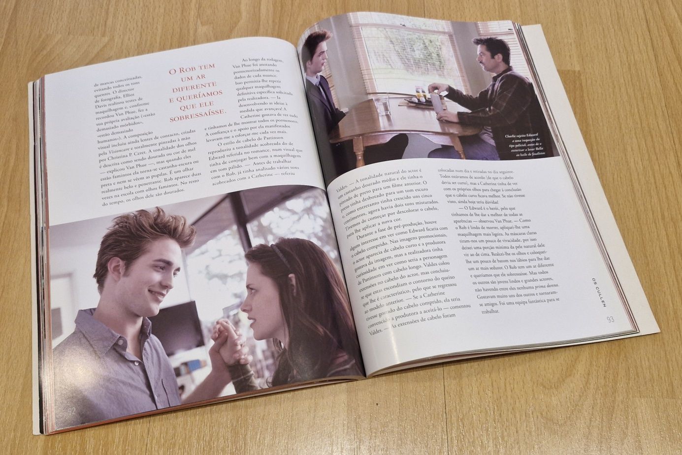 Livro Crepúsculo bastidores do filme