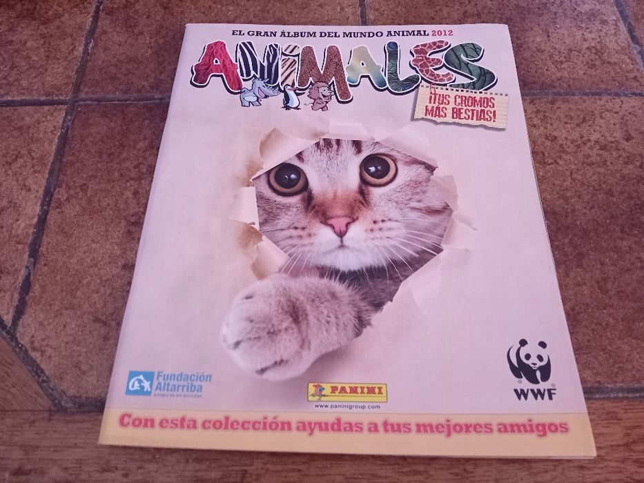 Meus animais divertidos + Animais 2014 e  2012, cadernetas vazias