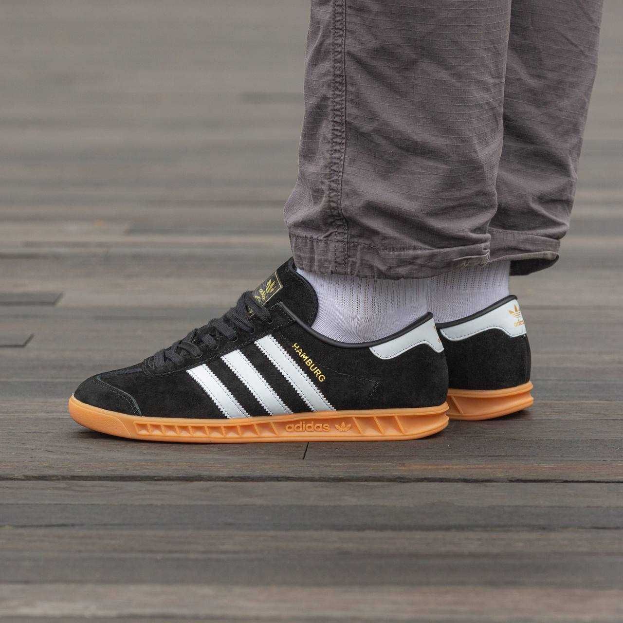 Чоловічі кросівки Adidas Hamburg Black Brown