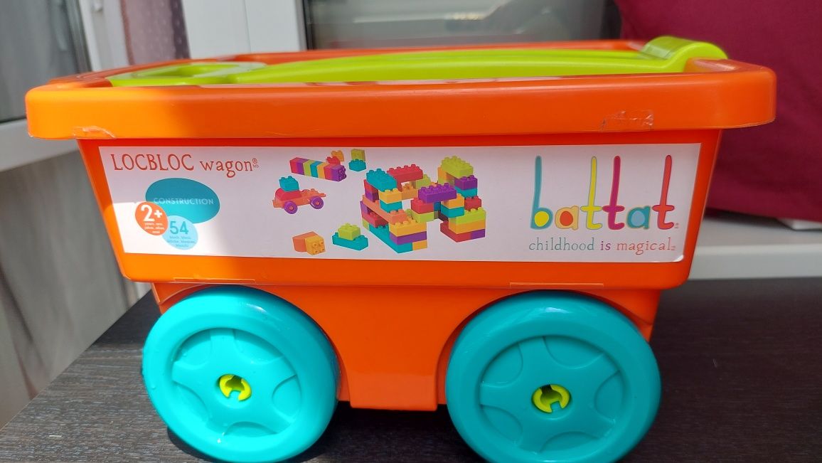 Лего з візком тележка Battat