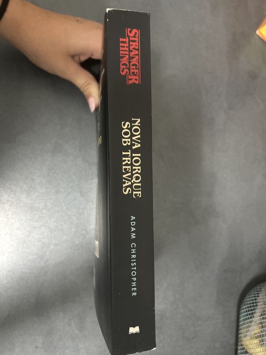 livro stranger things- nova iorque sob trevas