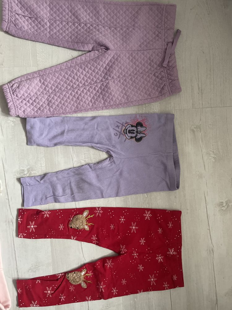 Spodnie legginsy dla dziewczynki
