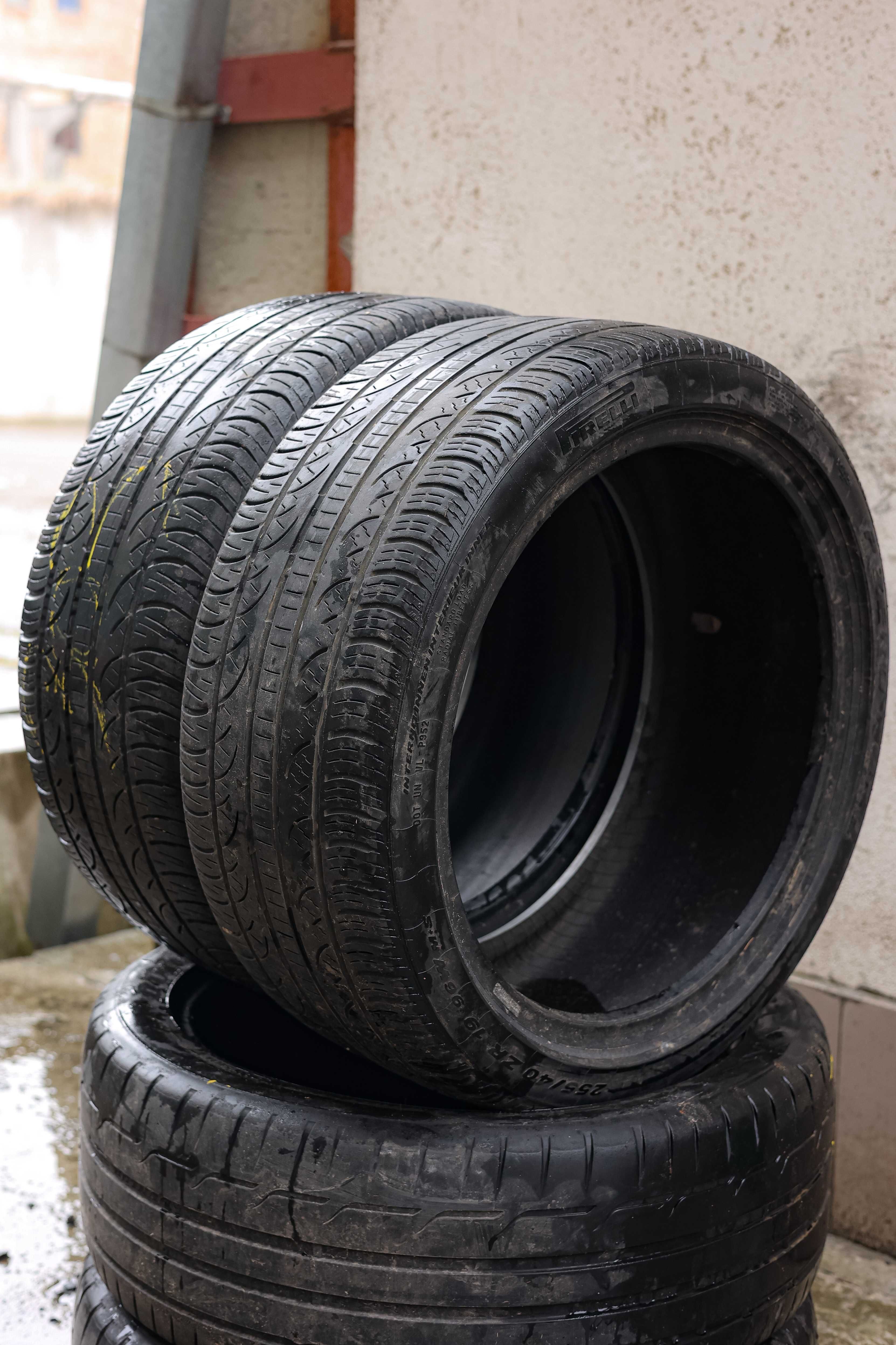 2щь шины PIRELLI P ZERO 255/40/R19 Лето Пара Резина