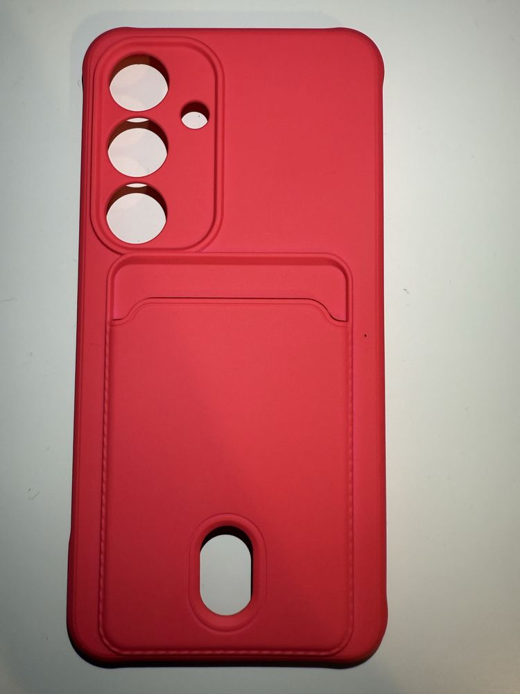 Czerwone etui na samsunga s24