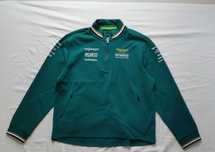 NOWA!!! Aston Martin 2024 Team 1/4 Zip Sweater