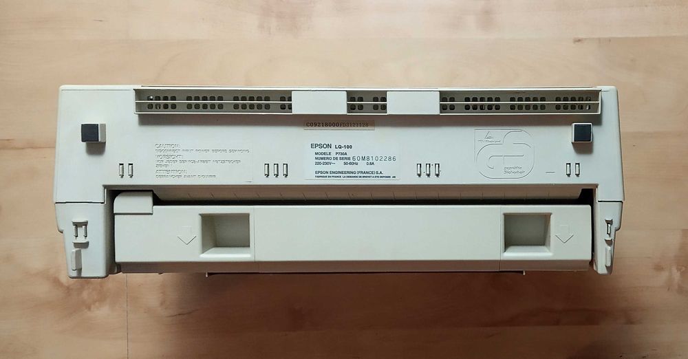 Drukarka igłowa Epson LQ-100 + taśmy [Amiga] [Retro PC]