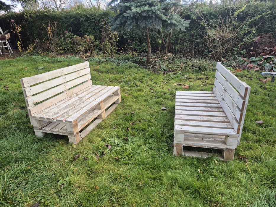 Meble ogrodowe z palet