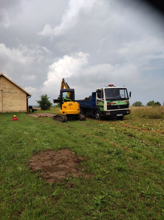 Usługi koparką i wywrotką