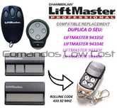 Comando Garagem compatível com Chamberlain Liftmaster