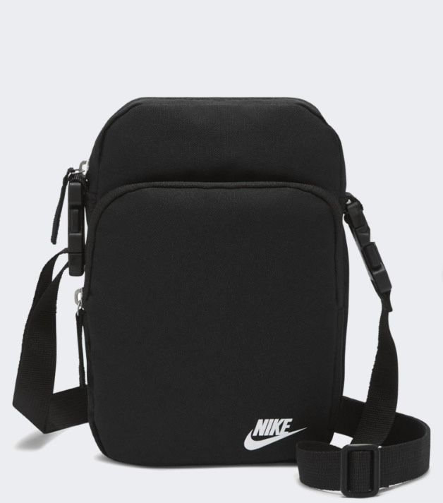 Сумка через плече Nike Heritage DB0456-010, нова чорна