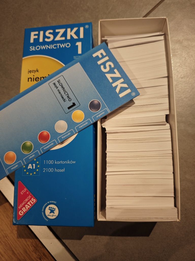 Fiszki język niemiecki A1