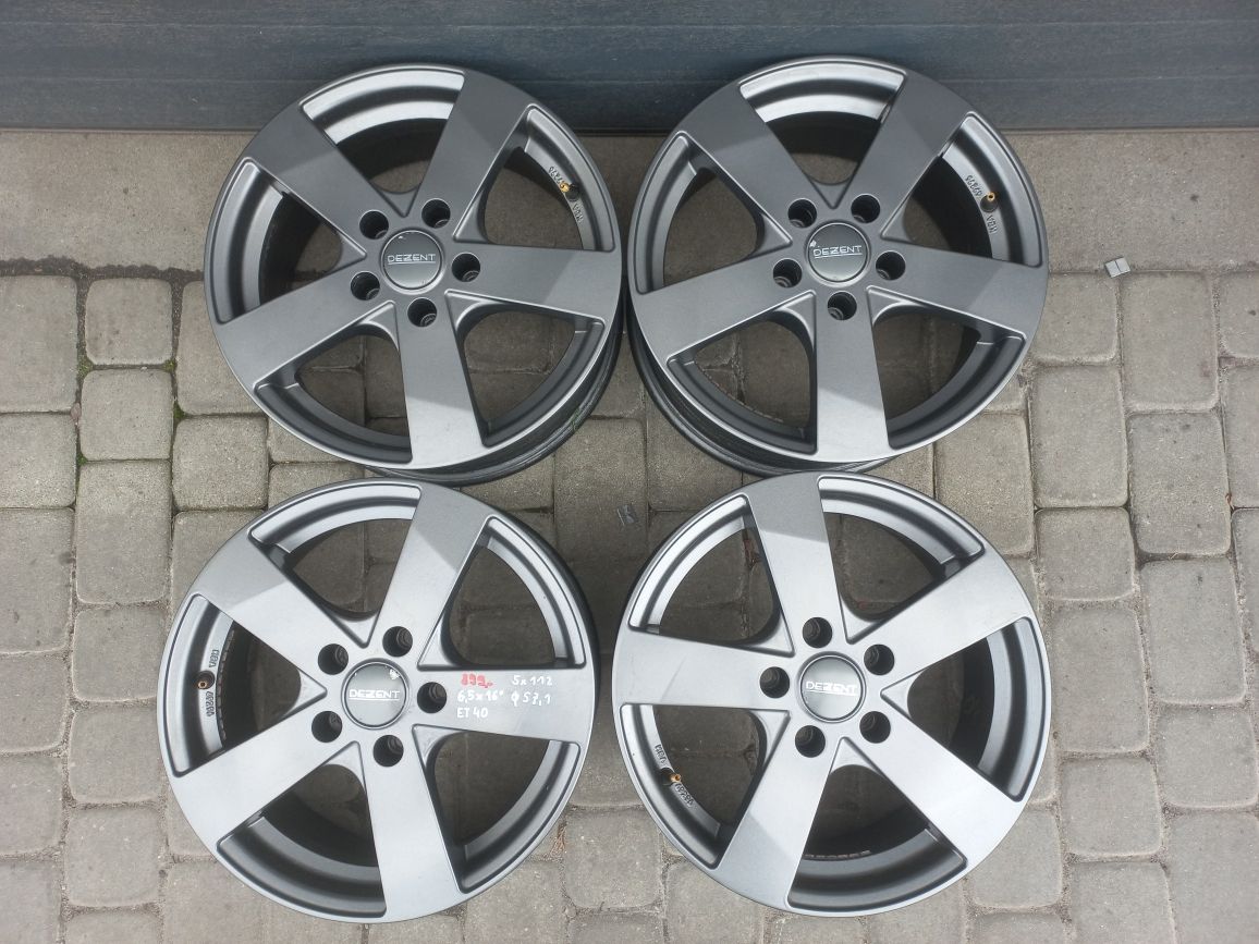 Felgi aluminiowe 16" 5x112 do Audi, VW, Skoda, Seat