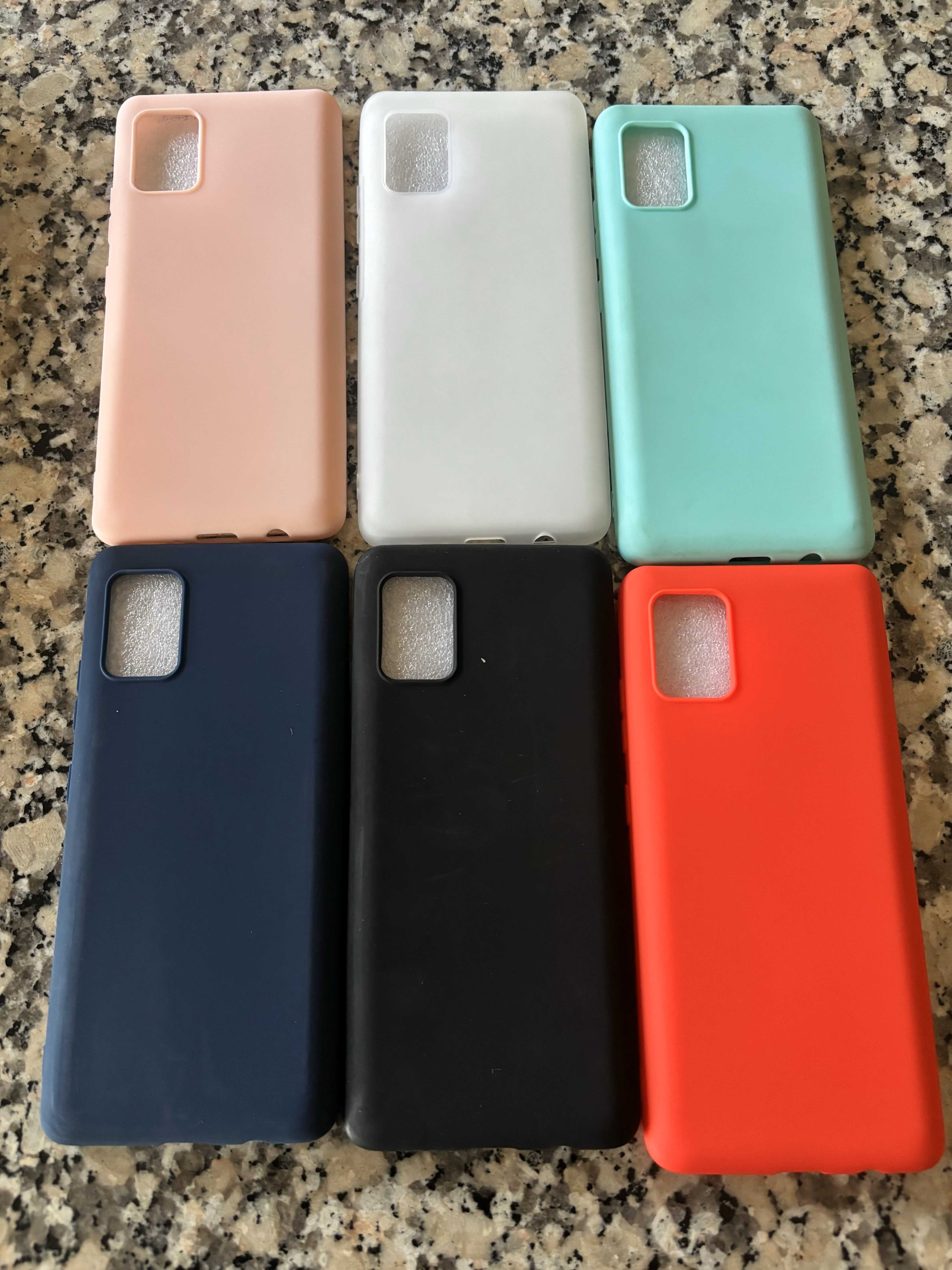 Smartphone Samsung A51 5G + Capas + Película