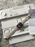 Ідеал Apple Watch 7 45mm 86% Starlight з ПОВНИМ КОМПЛЕКТОМ + ТАЛОН
