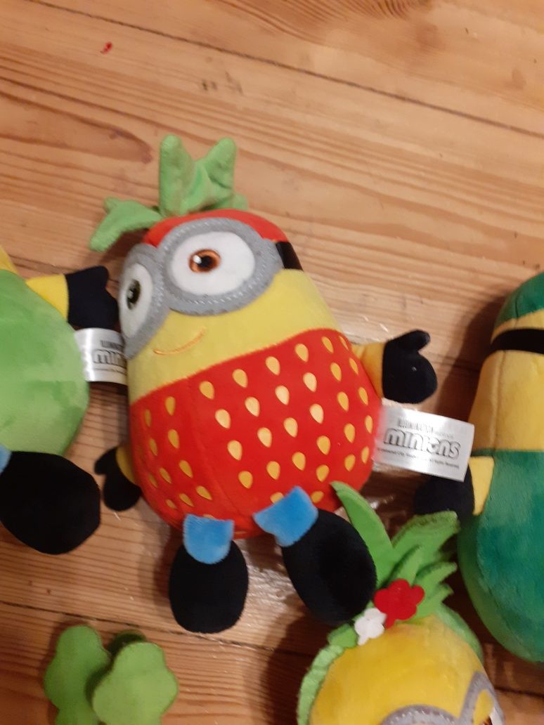 Minionki 6szt kaufland maskotka przytulanka nowa