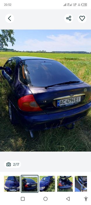 Ford Mondeo 1998 р 1.8 бензин  хетчбек