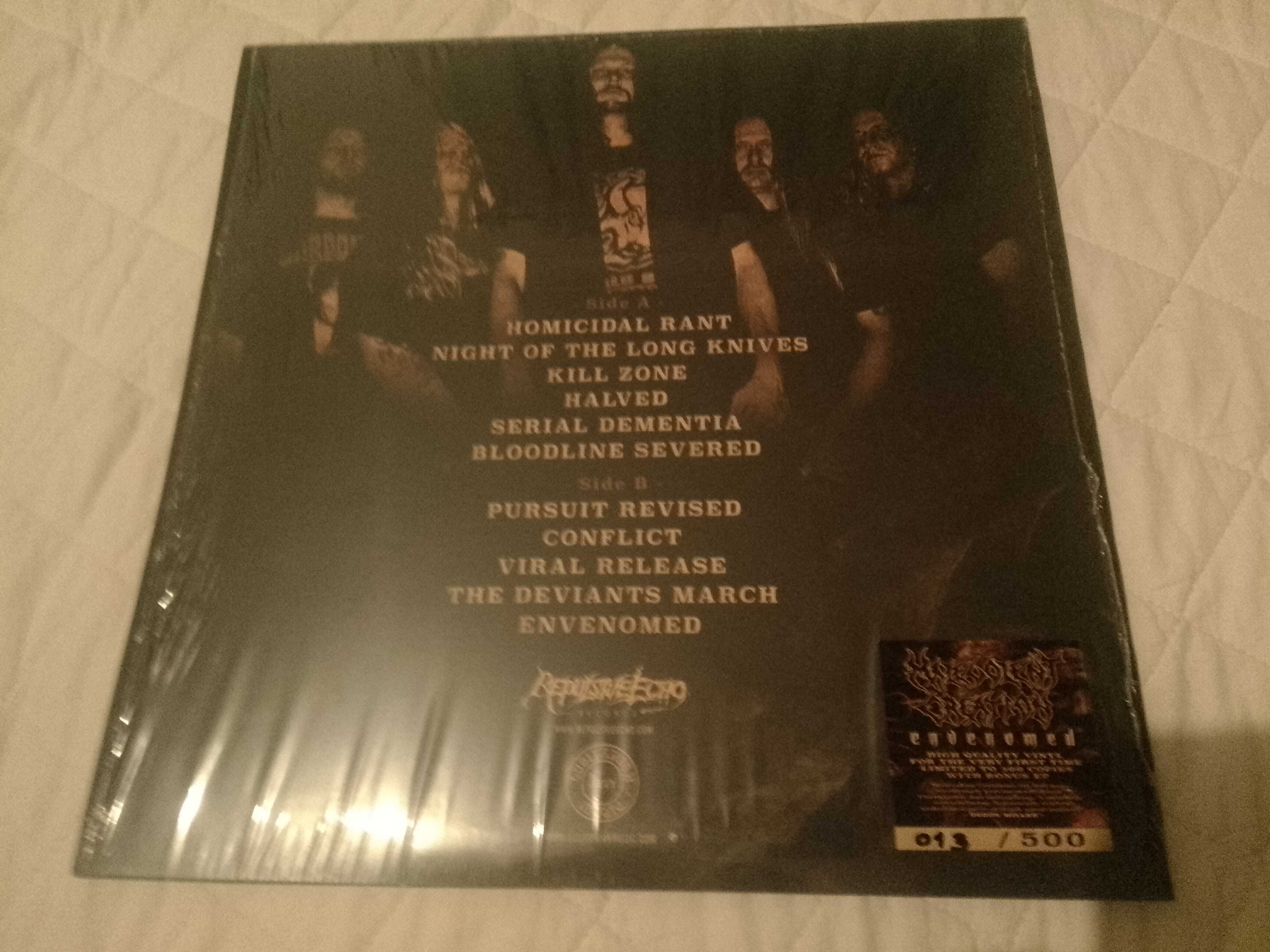 Malevolent Creation - " Envenomed " LP+single